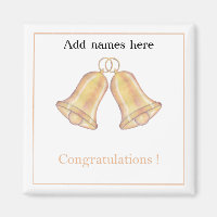 Congratulations Wedding -anniversary Magnet