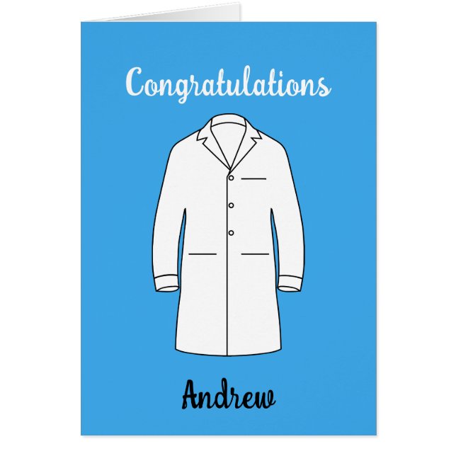 Congratulations White Coat Ceremony Doctor  (Front)