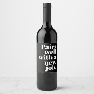 Congratulations Wine Label