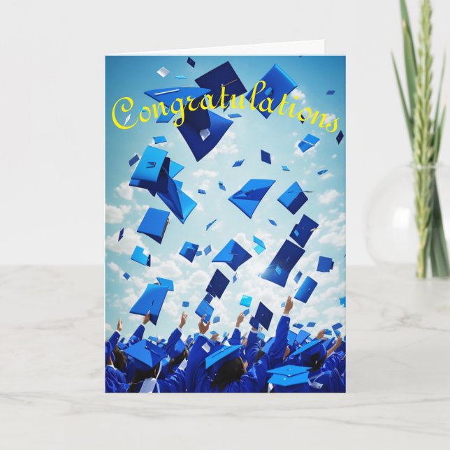 Congratulations - You Made It Graduation Holiday Card (Front)