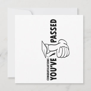 Congratulations, you passed, diploma