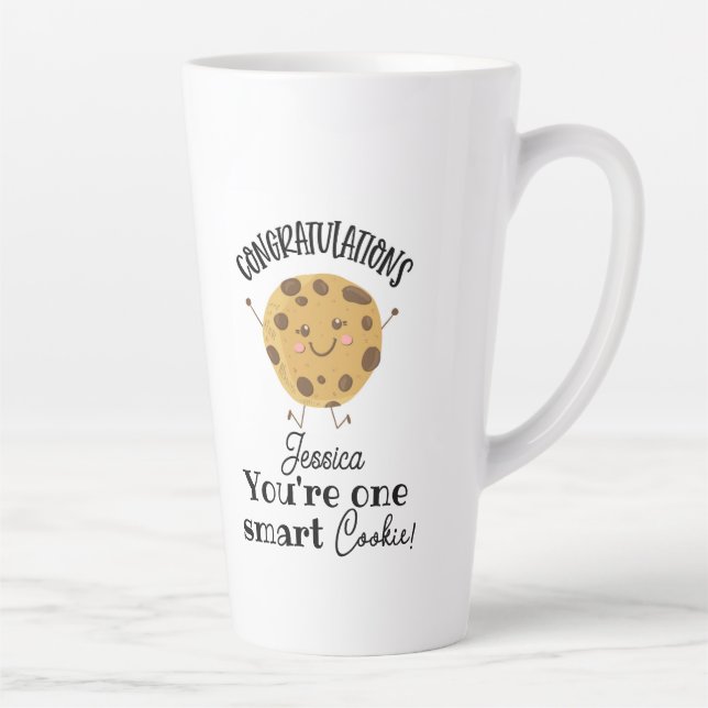 congratulations you're one smart cookie coffee mug (Right)