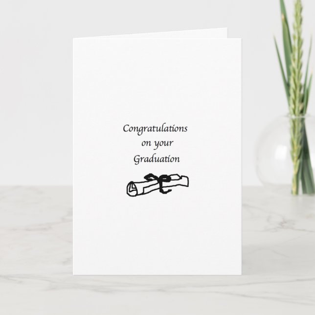 Congratulations Zombie Card (Front)