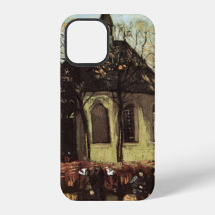 Congregation at Church, Nuenen by Vincent van Gogh iPhone 12 Case