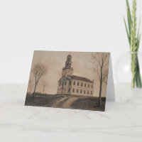 Congregational Church Greeting Card