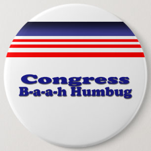 Congress 6 Cm Round Badge