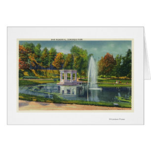 Congress Park War Memorial View