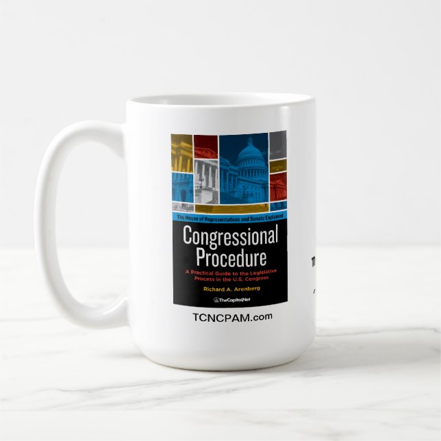 Congressional Procedure coffee mug (Left)