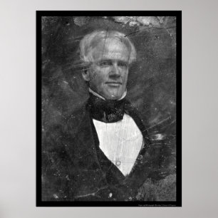 Congressman Horace Mann Daguerreotype 1846 Poster