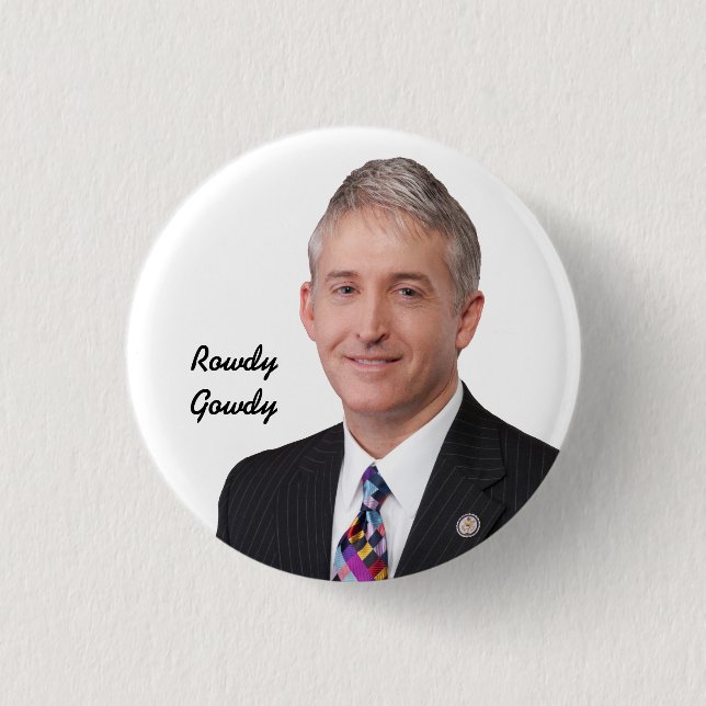 Congressman Trey Gowdy 3 Cm Round Badge (Front)