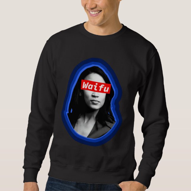 Congresswoman Alexandria Ocasio Cortez AOC My Amer Sweatshirt (Front)