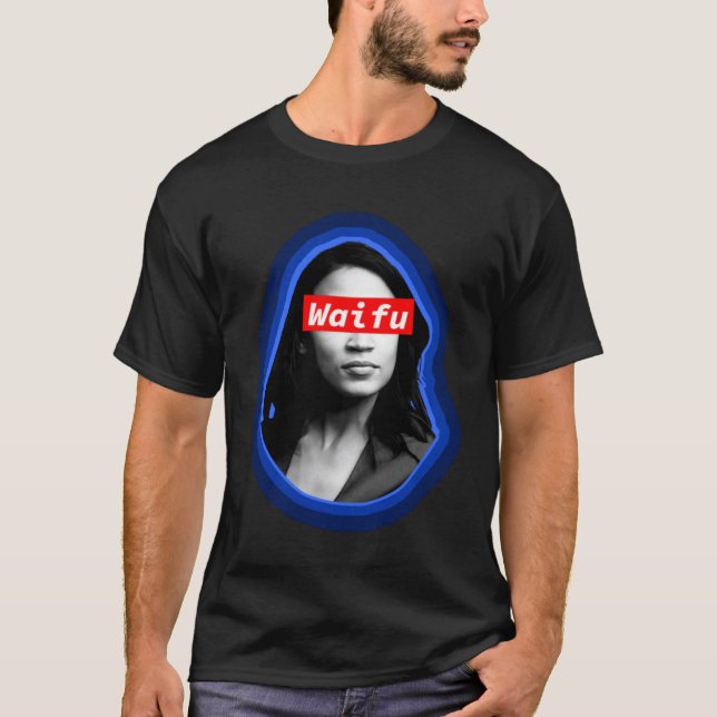 Congresswoman Alexandria Ocasio Cortez AOC My Amer T-Shirt (Front)