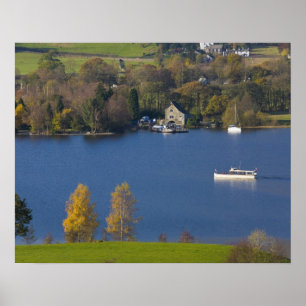 Coniston Water, Lake District, Cumbria, England Poster