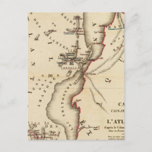 Conjecturale de l'Atlantide Postcard