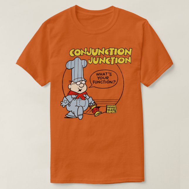 Conjunction Junction engineer T-Shirt (Design Front)