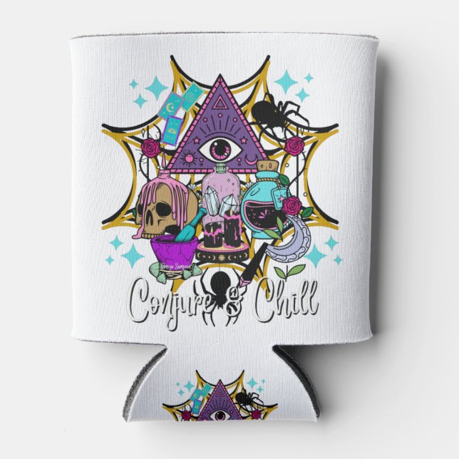 Conjure & Chill Can Cooler (Front)