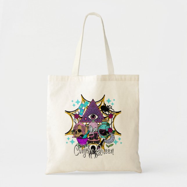Conjure Queen Tote Bag (Front)