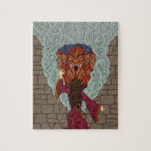 Conjuring the Dragon Jigsaw Puzzle