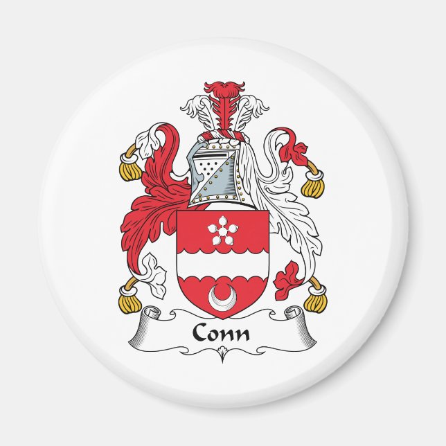 Conn Family Crest Magnet (Front)