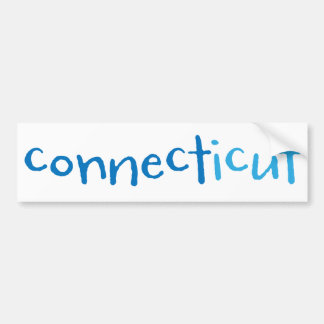 Connect in Connecticut bumper sticker