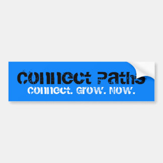 Connect Paths Bumper Sticker