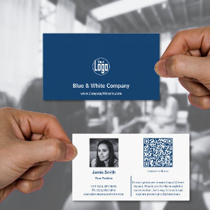 Connect Professionally Company Ambassador Blue Business Card