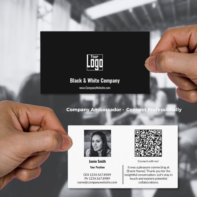 Connect Professionally Company Ambassador Business Card (Creator Uploaded)