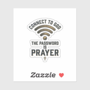 Connect to God Prayer Christian Vector Design_1