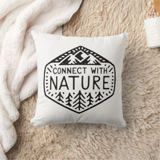 Connect with nature cushion
