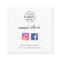 Connect with us Instagram Facebook Social Media QR