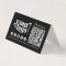 Connect with us Social Media QR Code Black