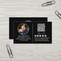 Connect with Us Social Media Qr Code Logo Business
