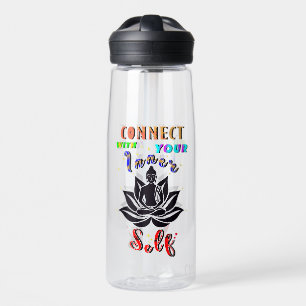 Connect With Your Inner Self Water Bottle