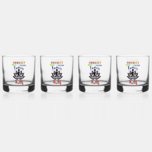Connect With Your Inner Self Whiskey Glass