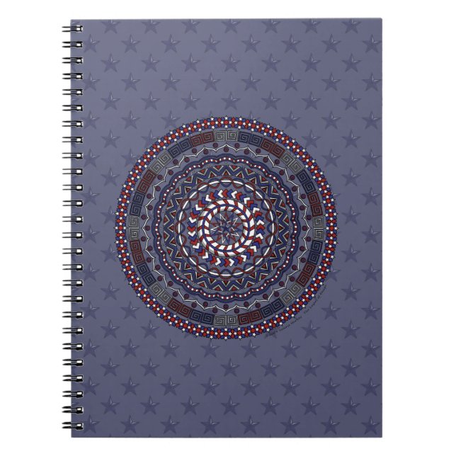 Connected Independence Day Notebook (Front)