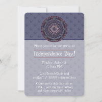 Connected Independence Day Party Invitation