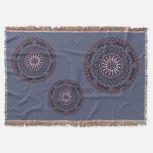 Connected Independence Day Throw Blanket