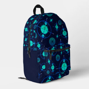 Connected Minds Pattern 2 Printed Backpack