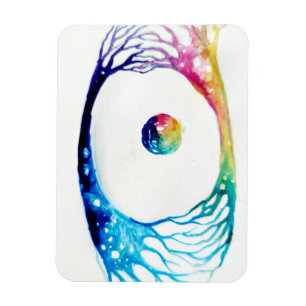 Connected neurons   jigsaw puzzle magnet