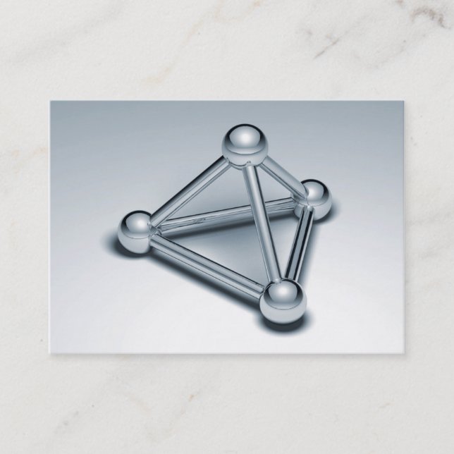 Connected Spheres Business Card (Front)