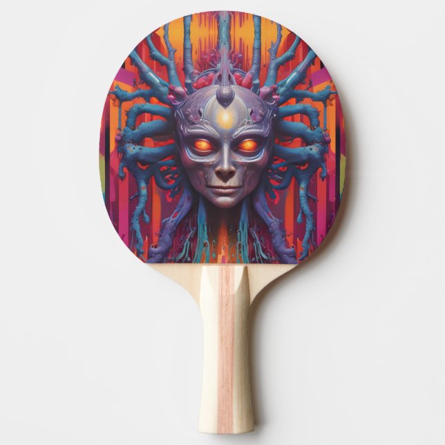 Connected to the New Reality Ping Pong Paddle (Front)