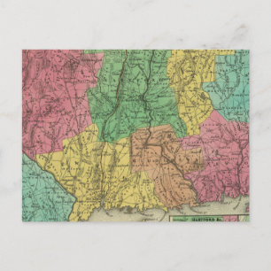 Connecticut 10 postcard