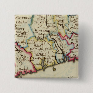 Connecticut 11 15 cm square badge