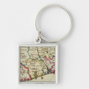 Connecticut 11 key ring