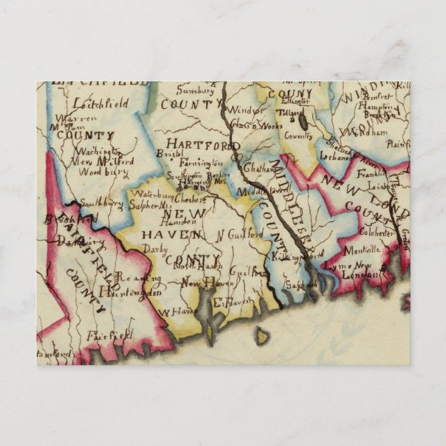 Connecticut 11 postcard (Front)