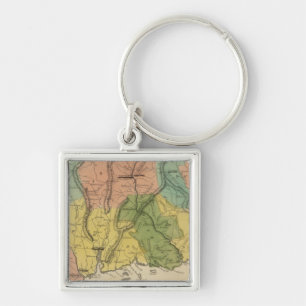 Connecticut 2 key ring