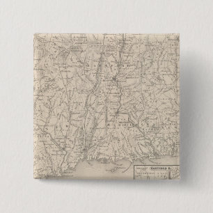 Connecticut 3 15 cm square badge