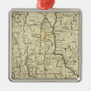 Connecticut 7 metal tree decoration