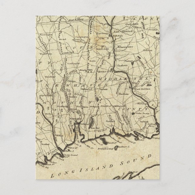 Connecticut 7 postcard (Front)