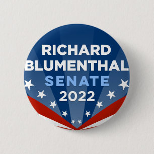 Connecticut Blumenthal for Senate 2022 6 Cm Round Badge